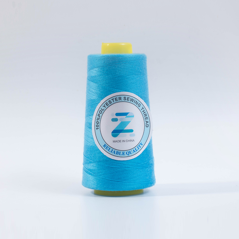 Resistência à umidade e produtos químicos do fio de costura de poliéster fiado