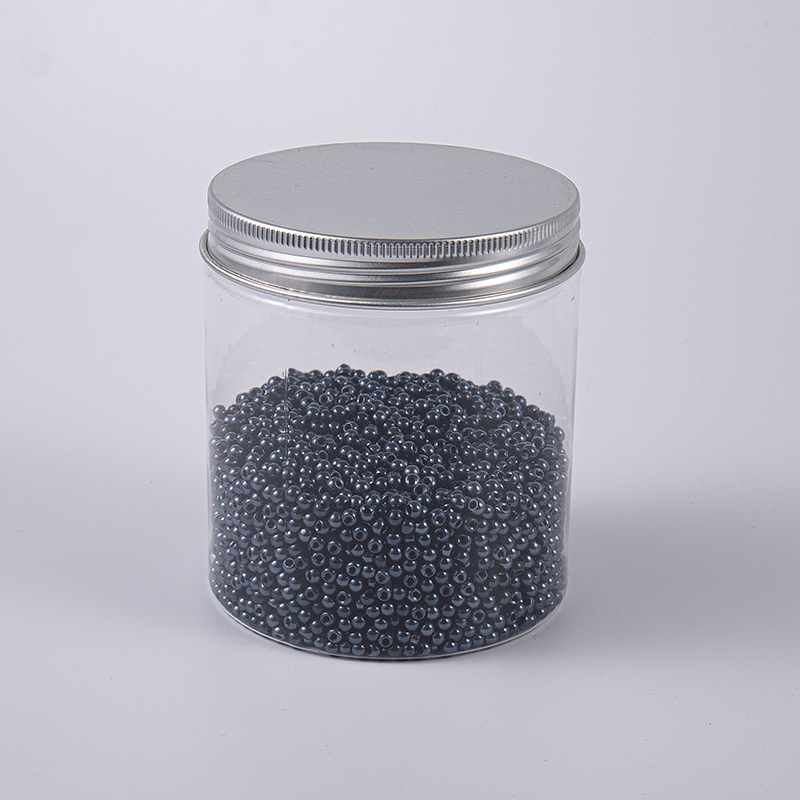 Bordas de vidro de bordado preto de 3,0 mm