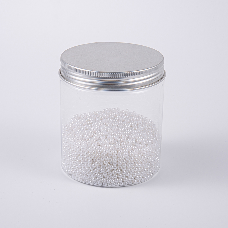 Bordas de bordado de bordado de 3,0 mm de pérola branca