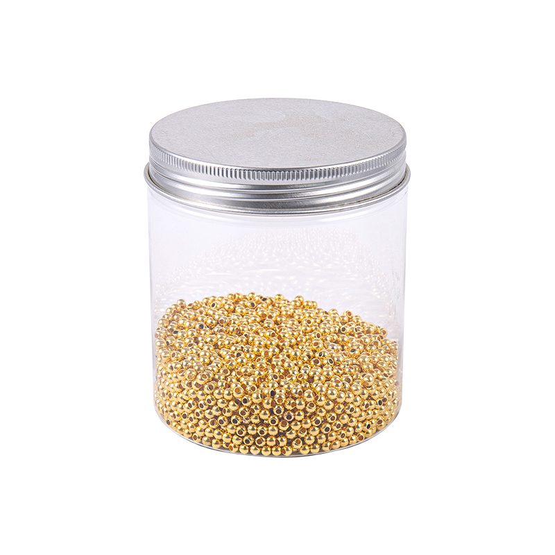 Gold Pearl Style Large 4,0 mm de bordado de vidro de vidro